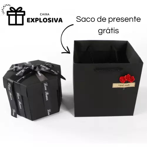 Caixa Explosiva Montada Boxy™ Aurora Romântica