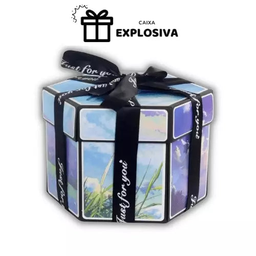 Caixa Explosiva Montada Boxy™ Céu Azul